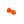 Fulling Mill Streamer Eyes Tungsten Fluorescent Orange / 3.0mm Small Beads, Eyes, Coneheads
