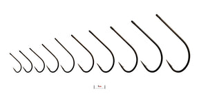 Fulling Mill Streamer Stripper V2 Hook Non Reflective Black Hooks