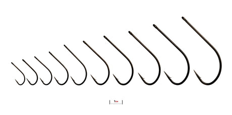 Fulling Mill Streamer Stripper V2 Hook Non Reflective Black Hooks
