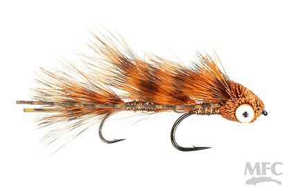 Galloup's Micro Dungeon Barred Craw Orange Flies