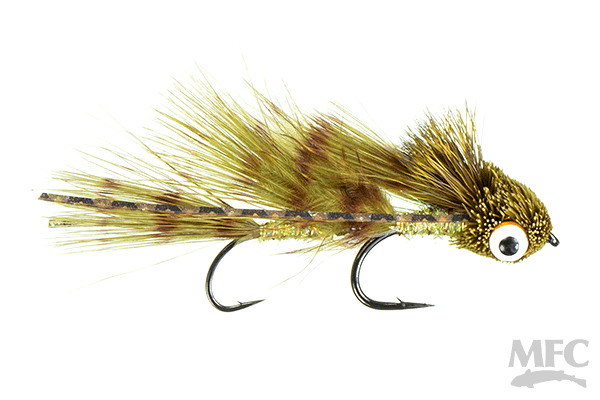 Galloup's Micro Dungeon Barred Olive Flies