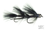 Galloup's Micro Peanut Envy (#10) Black Flies