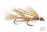 Galloup's Micro Peanut Envy (#10) Tan Flies