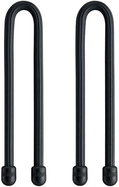 Geartie Reusable Rubber Twist Tie 6" 2 pack / Black Fly Fishing Accessories