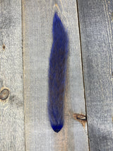 Grey Squirrel Tail Bleached Dyed Lavender Hair, Fur