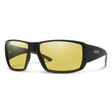 Guide's Choice Matte Black Chromopop Glass Polarized Low Light Yellow Eyewear