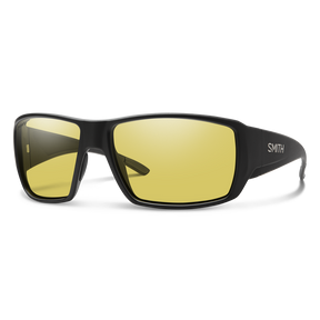 Guide's Choice Matte Black Chromopop Glass Polarized Low Light Yellow Eyewear