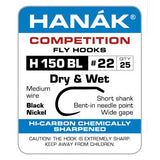 Hanak 150 BL Dry & Wet Fly Hook 25 Pack #10 Hooks