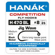 Hanak 470 BL Jig Wave Hook 25pk #10 Hooks