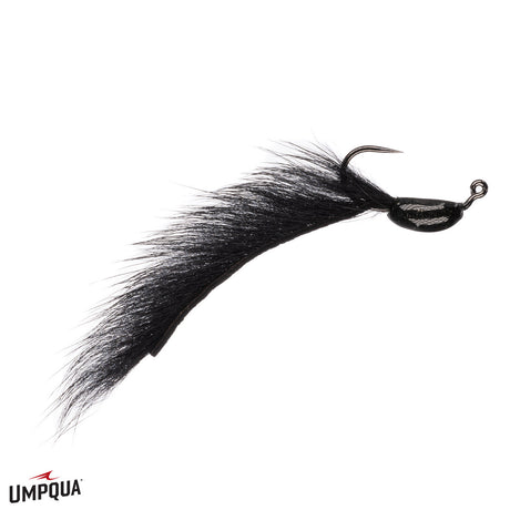Hardbody Leech - Miller's Black / 10 Trout Flies