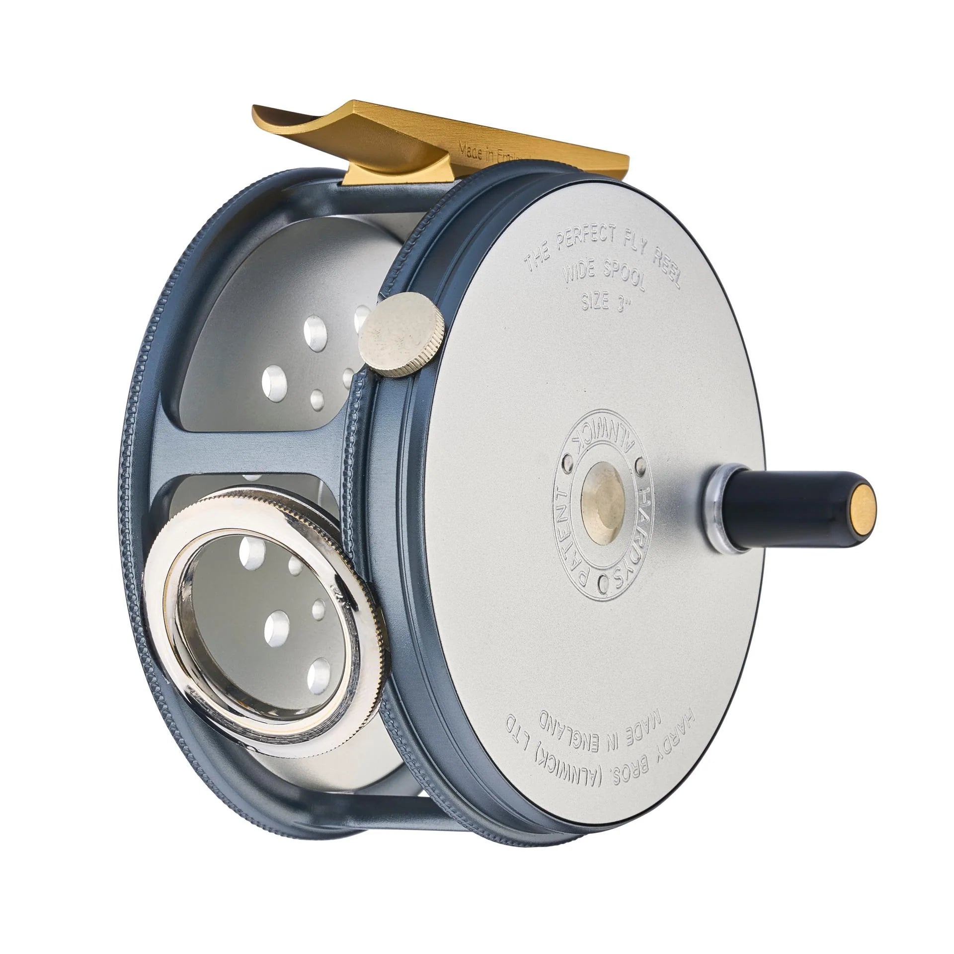 Hardy 1921 Wide Spool Perfect Fly Reel 3 1/2 Hardy 1921 Wide Spool Perfect Fly Reel 3 1/2