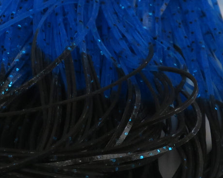 Hareline Crazy Legs Crazy Legs Black/Blue Tipped #9 Rubber Legs