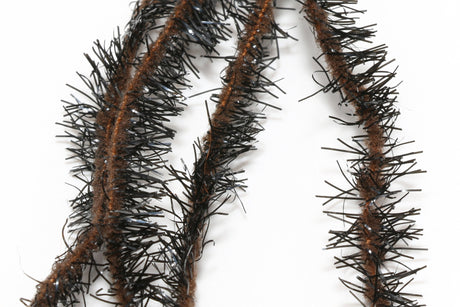 Hareline Fly Stubble Chenille Brown #40