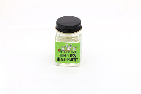 Hareline Gloss Head Cement 1oz ORMD Cements, Glue, Epoxy