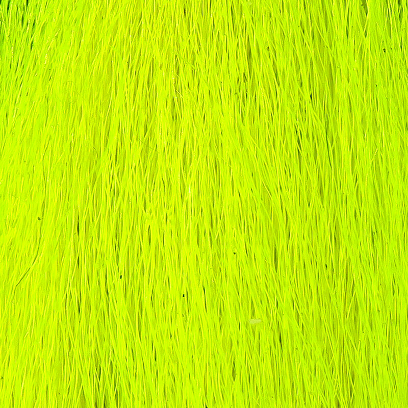 Hareline Large Northern Bucktail Fl. Yellow Hair, Fur