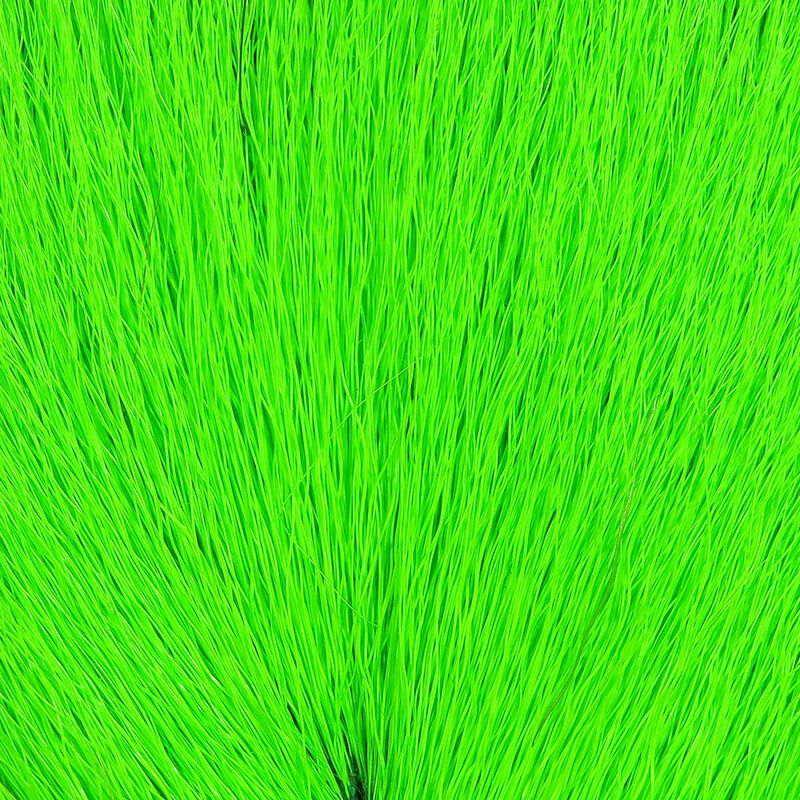 Hareline Large Northern Bucktail Lime Green Hair, Fur