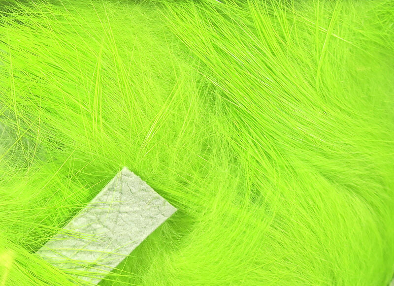 Hareline Magnum Rabbit Strips Chartreuse #54 Hair, Fur