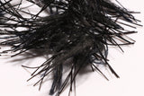 Hareline Microflex Palmered Bugger Chenille Black #11