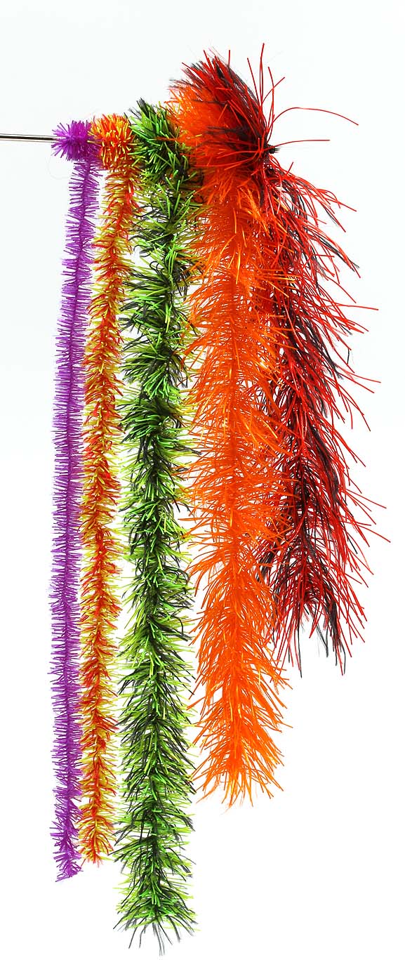 Hareline Microflex Soft Hackle Chenille Extra Large Chenilles, Body Materials