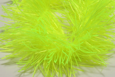 Hareline Microflex Soft Hackle Chenille Extra Small Fl Yellow #142