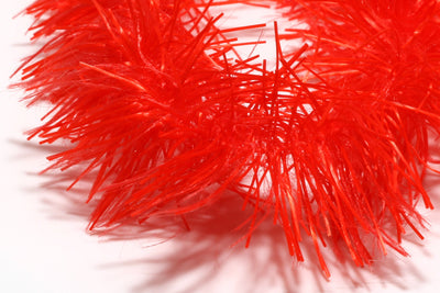 Hareline Microflex Soft Hackle Chenille Extra Small Red #310