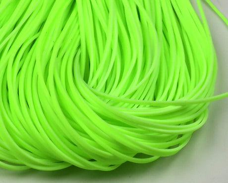Hareline Silicone Flutter Legs #143 Fl Yellow Chartreuse