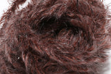 Hareline Speckled Black Mohair Scruff New Chenilles, Body Materials