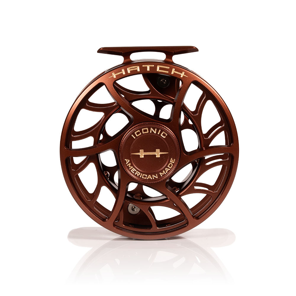 Hatch 2026 Custom Rust Iconic Reel Fly Reel