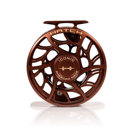 Hatch 2026 Custom Rust Iconic Reel Fly Reel