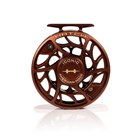 Hatch 2026 Custom Rust Iconic Reel Fly Reel