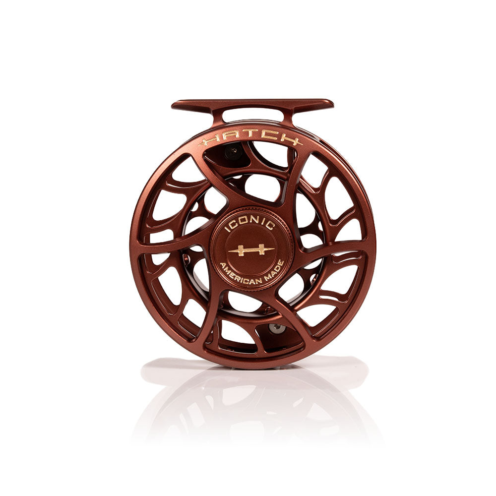 Hatch 2026 Custom Rust Iconic Reel Fly Reel