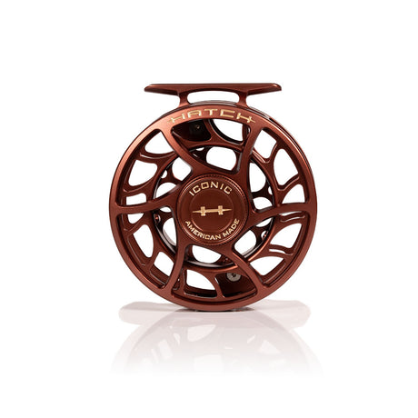 Hatch 2026 Custom Rust Iconic Reel Fly Reel