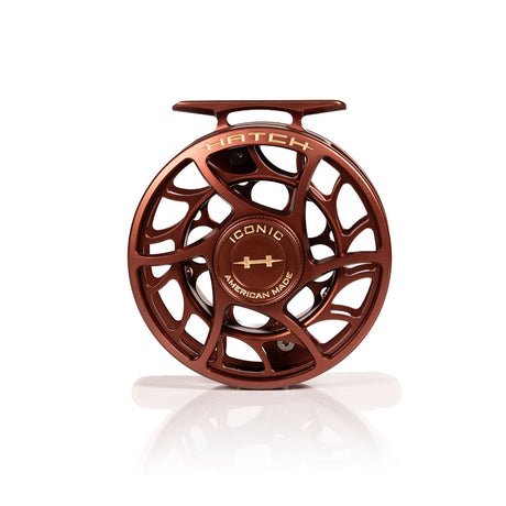 Hatch 2026 Custom Rust Iconic Reel Fly Reel