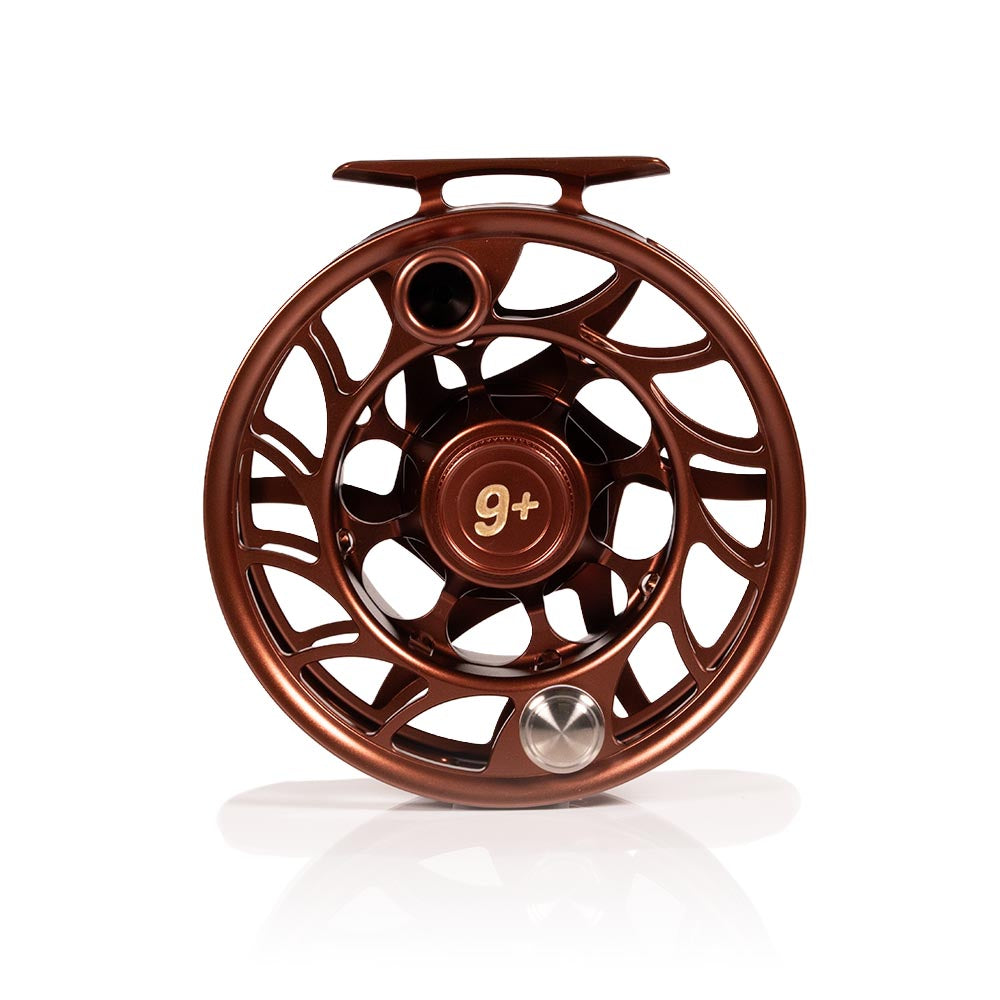 Hatch 2026 Custom Rust Iconic Reel 9 Plus Large Arbor (9-11) / Rust Fly Reel
