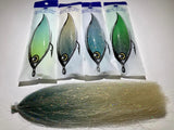 Head to Tail Baitfish Fade Chenilles, Body Materials