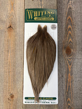 Hebert Pro Grade Cape Brown Gray Dun Dry Fly Hackle