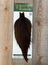 Hebert Pro Grade Cape Dark Brown Dun Dry Fly Hackle