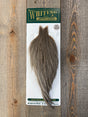 Hebert Pro Grade Cape Medium Gray Dun Dry Fly Hackle