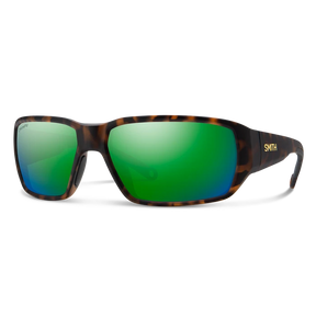 Hookset Matte Tortoise Glass Green Mirror Eyewear