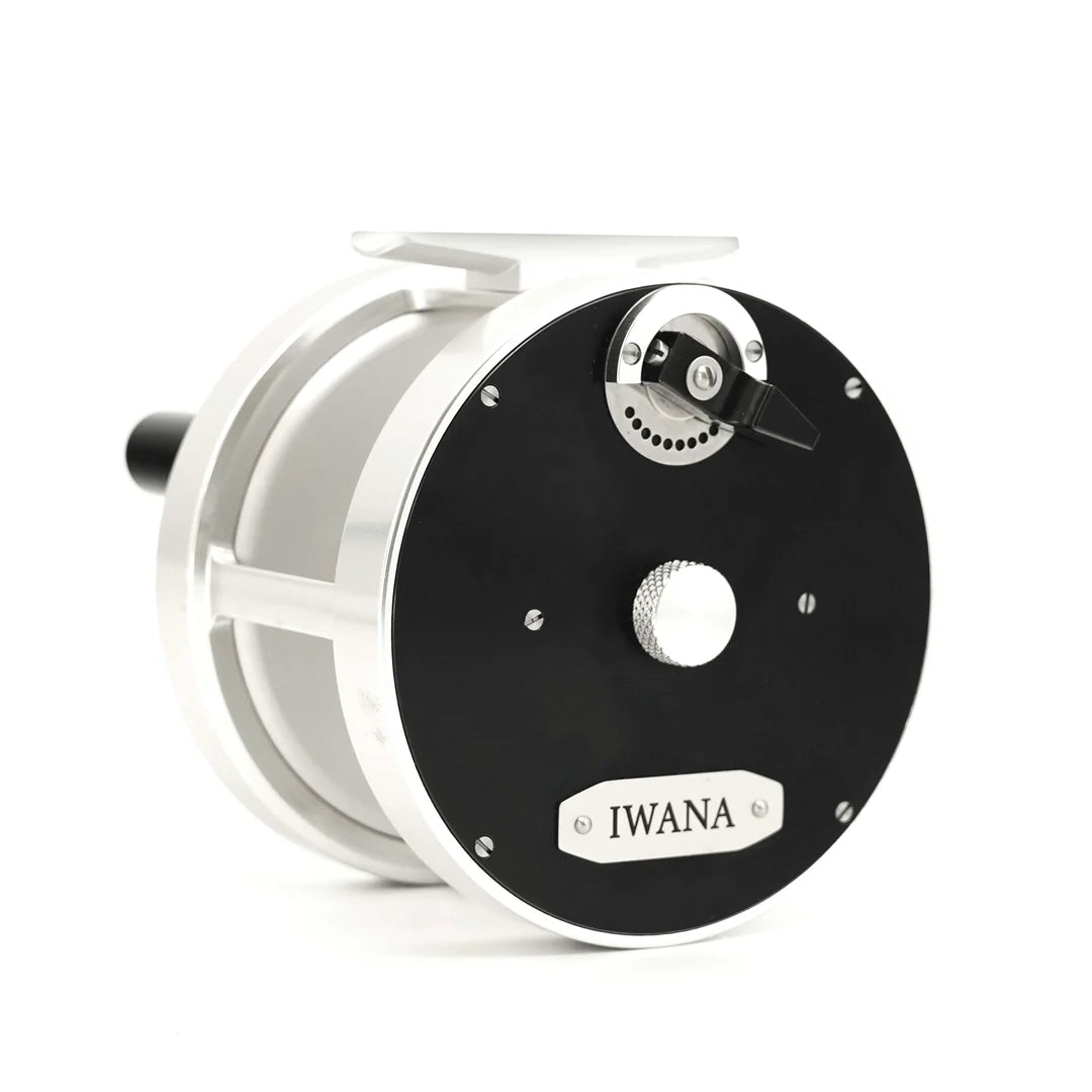 2w fly reel Iwana Retro Salmon Reels Wholesale Tackle Supplies | Low weight and large fisher price toys Color:Green Glitter/Chartreuse