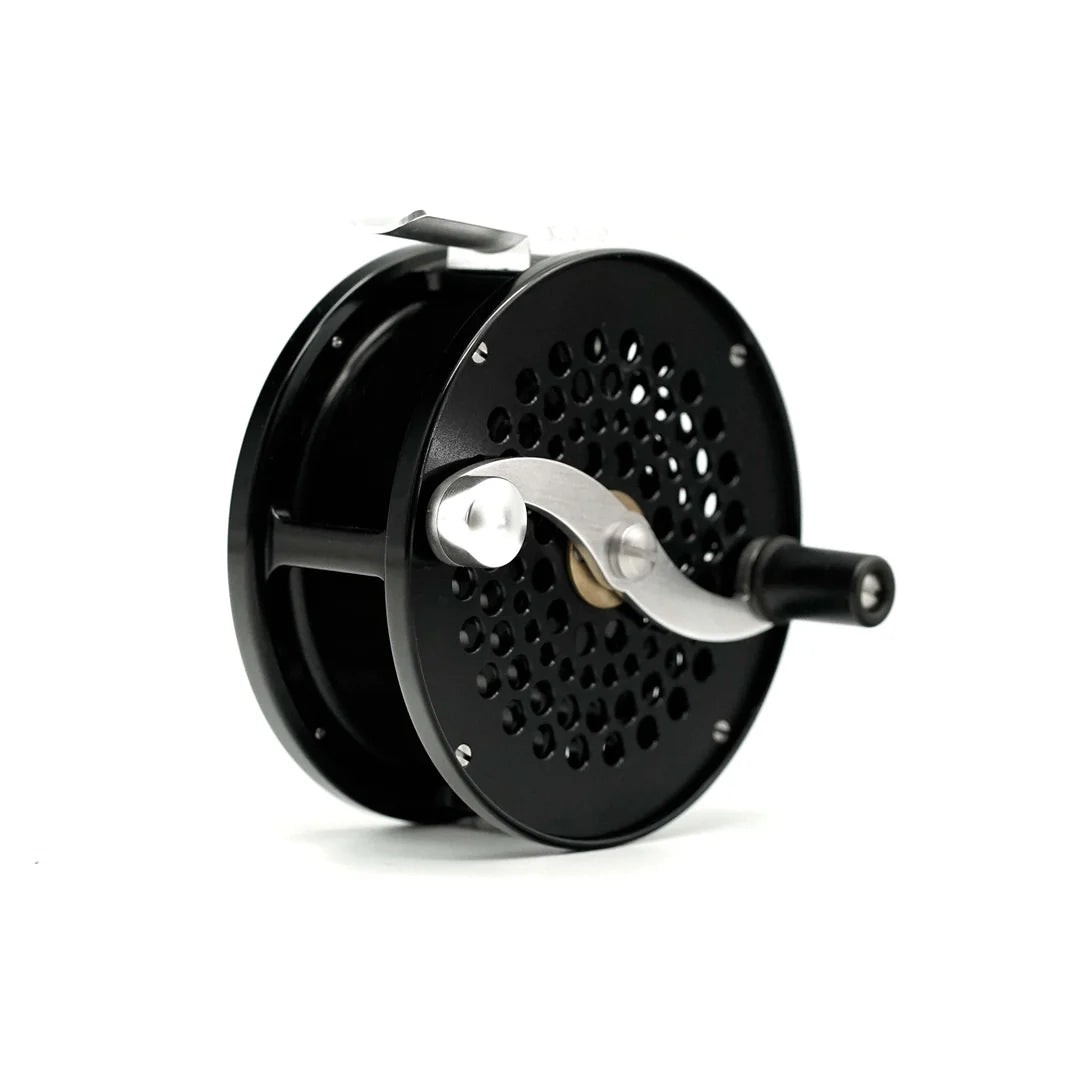 Iwana Retro Trout Reel 3" Black LHW Fly Reel