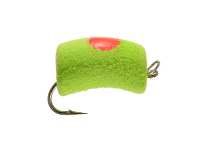 J's Indicator Fly 8 / Chartreuse Trout Flies