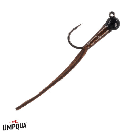Jigged Leather Leech Winkler Brown / 10 Trout Flies