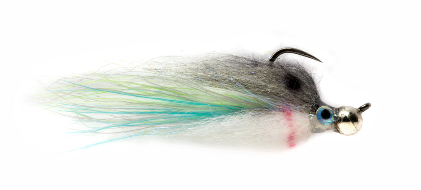 Jiggy Fat Minnow Barbless size 10 Sexy Shad Flies