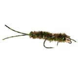 JR's Jiggle Stone Olive / 10 Trout Flies