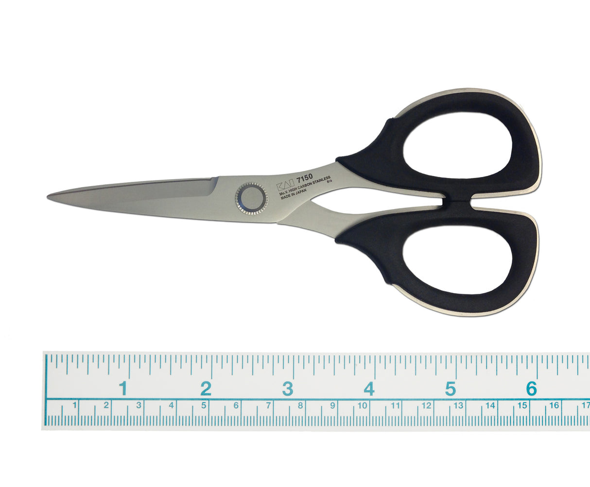 Kai 6" Professional Scissors w /Micro-Serrated Blade Fly Tying Tool