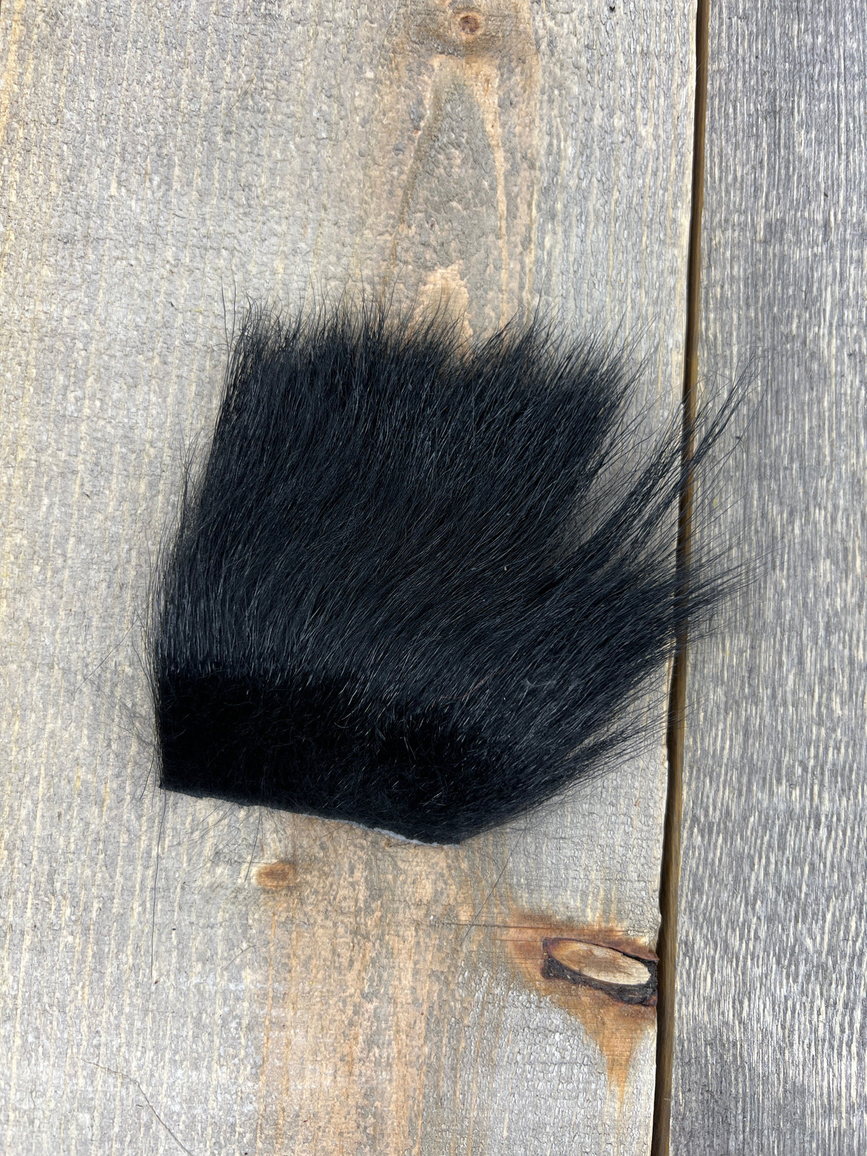 Kid Goat Black Hair, Fur