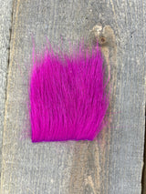 Kid Goat Fuschia Hair, Fur