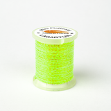 Lagartun Mini Flat Braid Fluor Yellow Wires, Tinsels