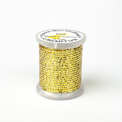 Lagartun Mini Flat Braid Gold Wires, Tinsels